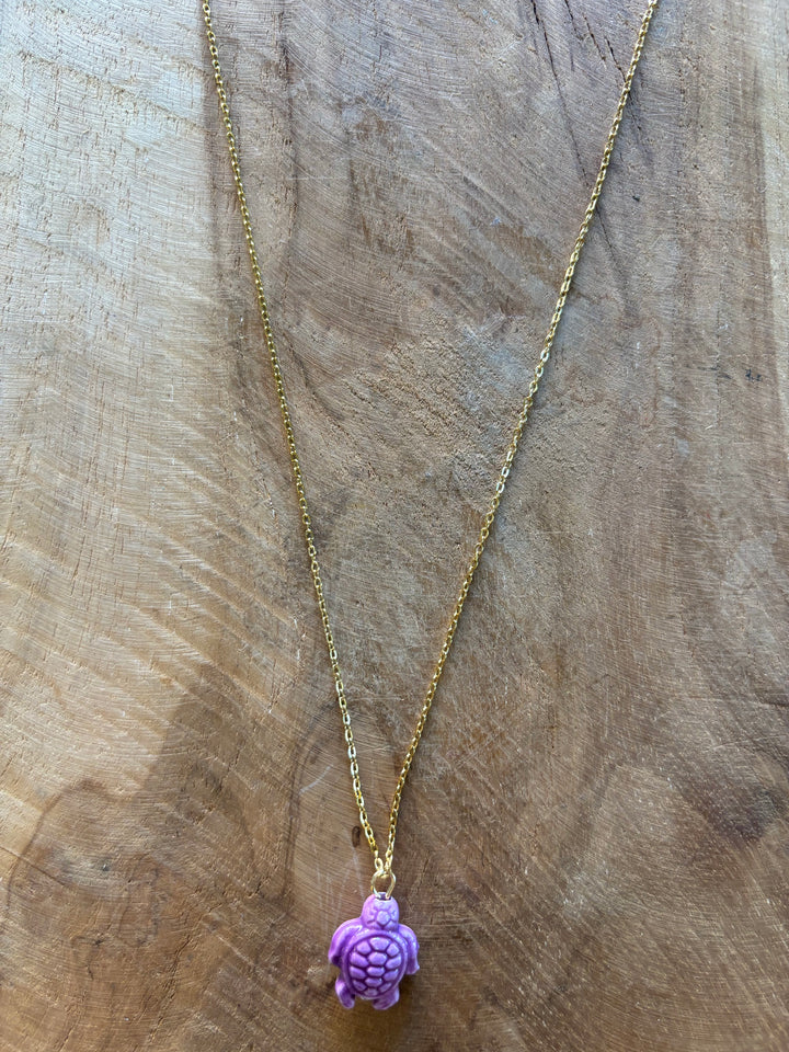 COLGANTE TORTUGA MALVA