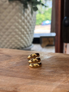 ANILLO TRIPLE DORADO