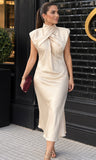 VESTIDO SUIZA BEIGE