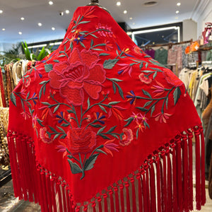 MANTONCILLO ROCIÓ ROJO