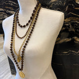 COLLAR MULTI COLLAR MARRON