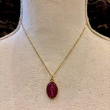 CADENA MILAGROSA ESMALTADA