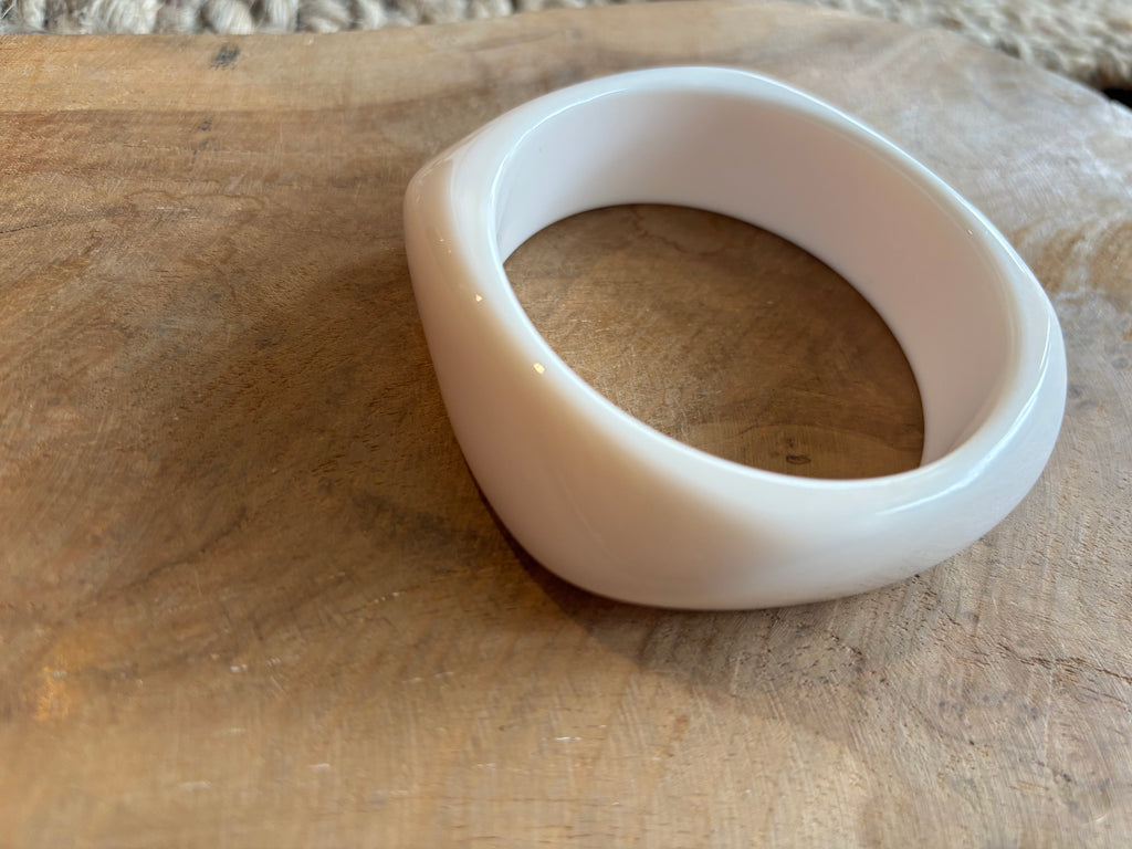 PULSERA RESINA BEIGE