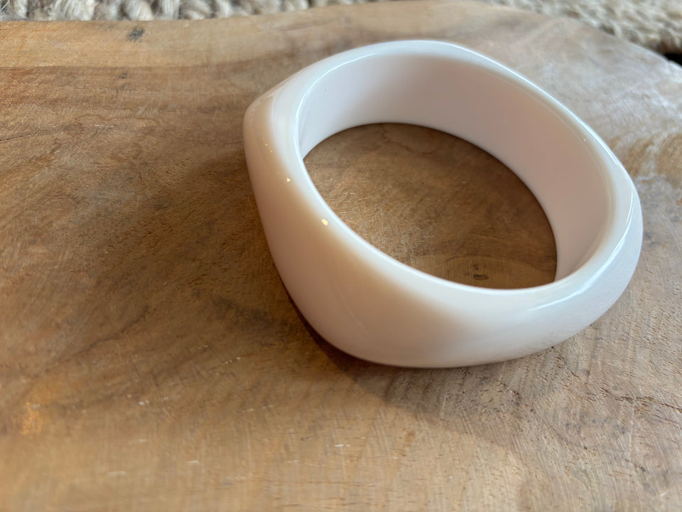 PULSERA RESINA BEIGE