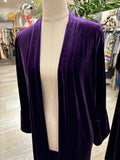 KIMONO DE TERCIOPELO MORADO