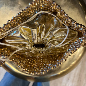 BOLSO DE FIESTA DORADO
