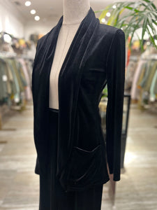 BLAZER DE TERCIOPELO NEGRA