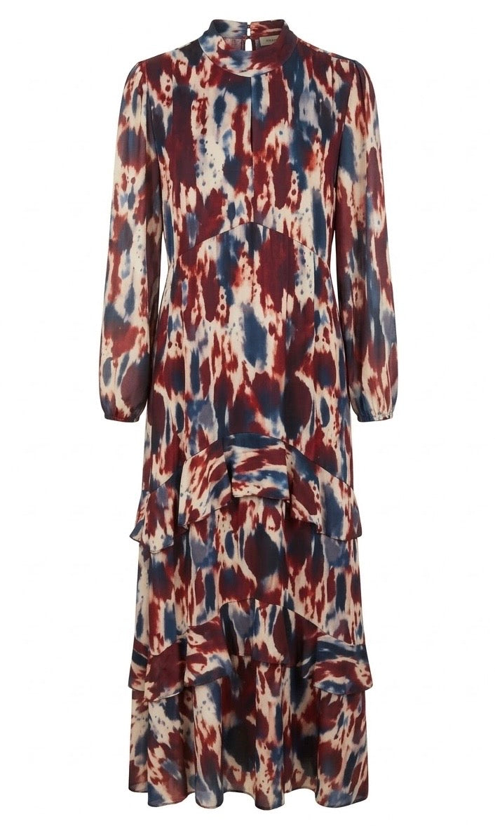 VESTIDO ANNECY ABSTRACTO
