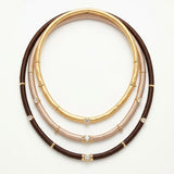 COLLAR CUERDAS TELA