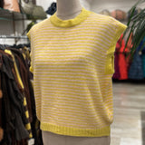 JERSEY SIN MANGAS AMARILLO Y ROSA