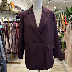 BLAZER CRUZADA BURDEOS