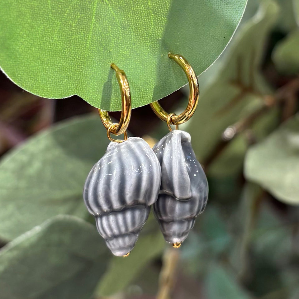 ARO CARACOLA CERAMICA GRIS