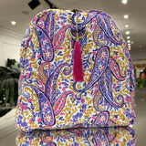 BOLSA ESTAMPADA CACHEMIRE MALVA