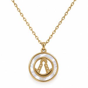 COLLAR VIRGEN DEL ROCIO CIRCULO NACAR