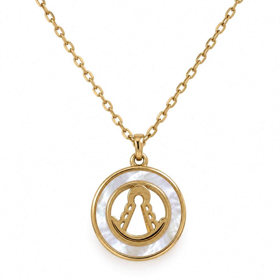 COLLAR VIRGEN DEL ROCIO CIRCULO NACAR