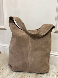 BOLSO DE SACO TAUPE