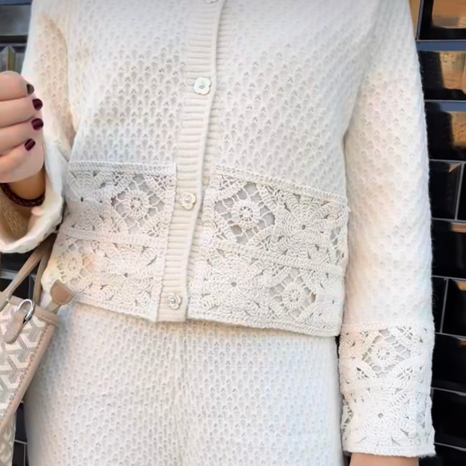 CONJUNTO DE PUNTO BEIGE