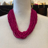COLLAR MULTIPLES VUELTAS BUGANVILLA