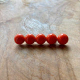 BROCHE BOLAS NARANJA