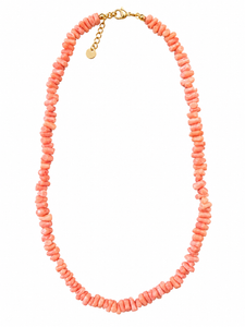 COLLAR CORAL ROSA