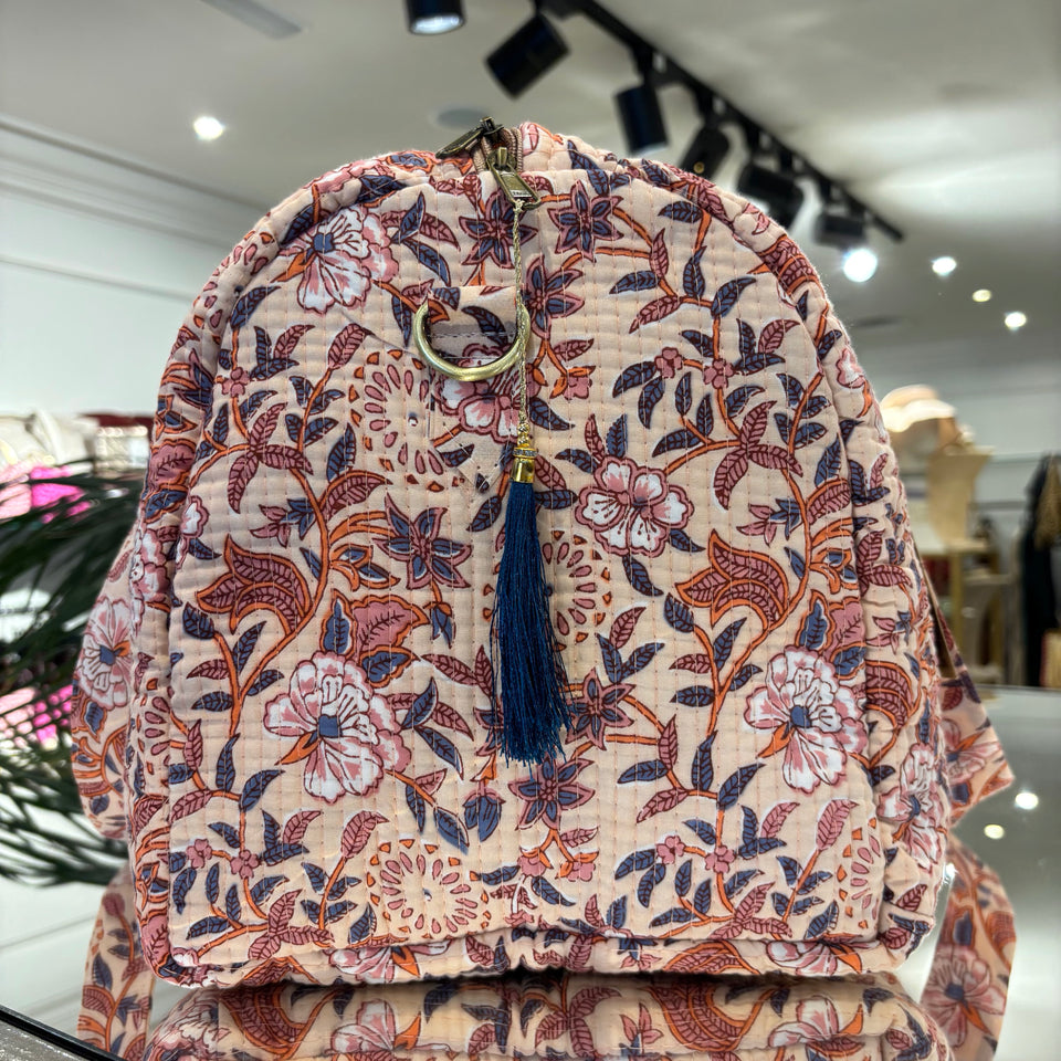 BOLSA ESTAMPADA FLORECITAS