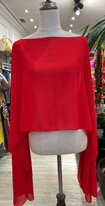 CAPA DE GASA ROJA
