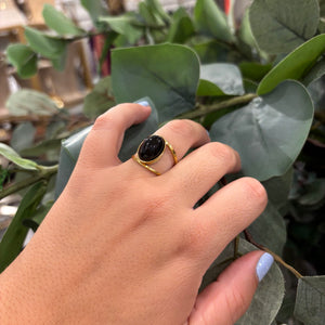 ANILLO PIEDRA NEGRA