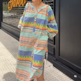 VESTIDO ESTAMPADO ÉTNICO
