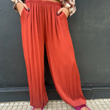 PANTALON BOMBACHO TEJA