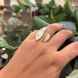 ANILLO DOBLE NÁCAR