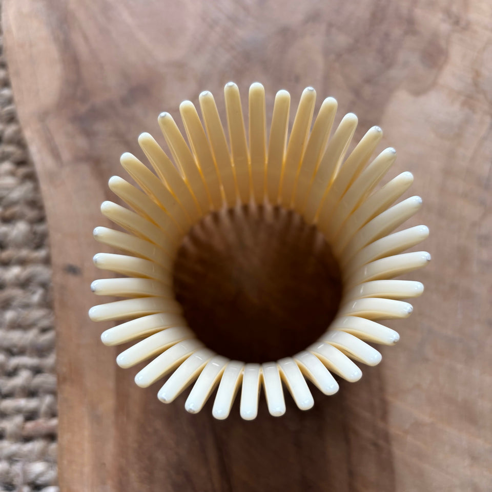PULSERA ANCHA BEIGE