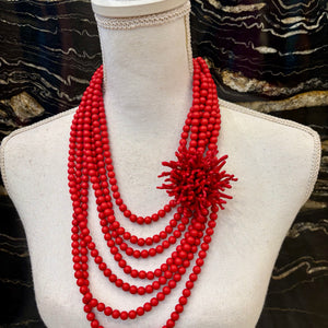 COLLAR CORALGRANDE ROJO