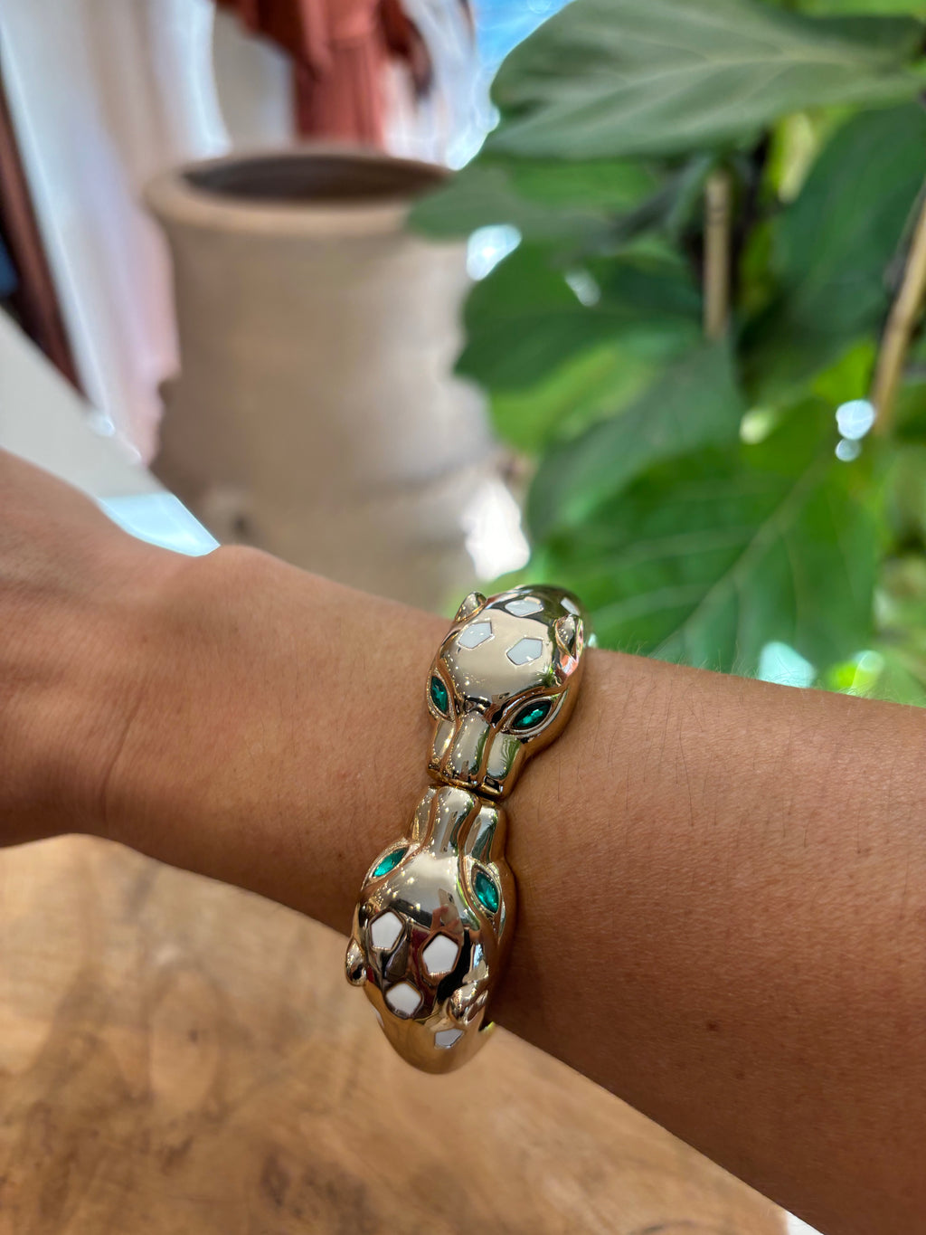 PULSERA JAGUAR BLANCO