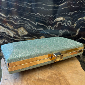 CLUTCH DE FIESTA VERDE BRILLOS