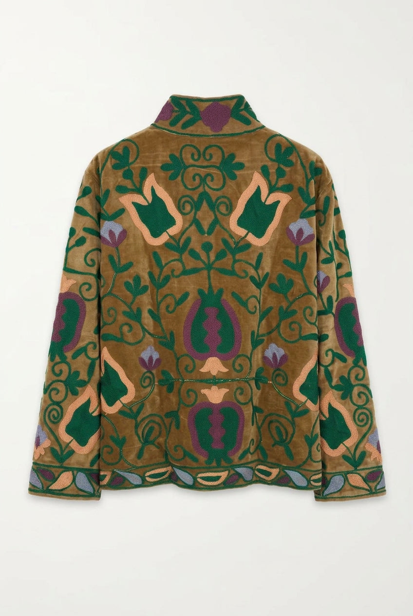 CHAQUETA ESTILO SUZANI VERDE