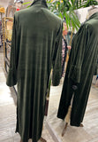 KIMONO TERCIOPELO VERDE