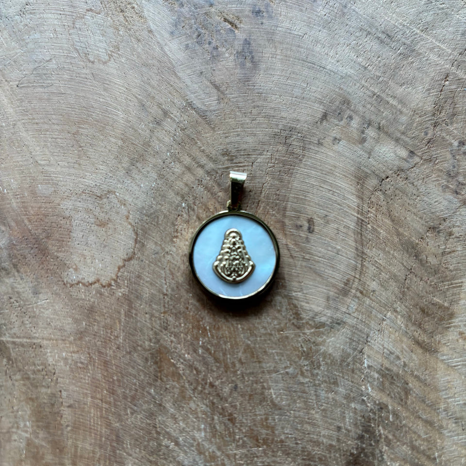 COLGANTE VIRGEN DEL ROCIO NACAR PEQUEÑO