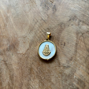 COLGANTE VIRGEN DEL ROCIO NACAR PEQUEÑO
