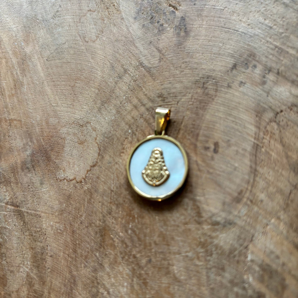 COLGANTE VIRGEN DEL ROCIO NACAR PEQUEÑO