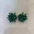 PENDIENTE POMPON VERDE