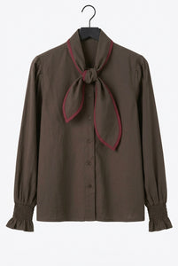 BLUSA LUGO MARRON