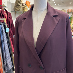 BLAZER CRUZADA BURDEOS