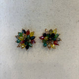 PENDIENTE POMPON COLORES