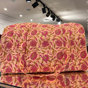 BOLSA ESTAMPADA FONDO NARANJA