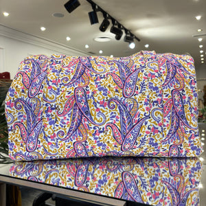 BOLSA ESTAMPADA CACHEMIRE MALVA