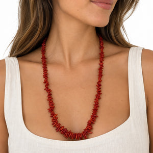 COLLAR LARGO CORAL