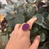 ANILLO CIRCULO BUGANVILLA