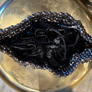 BOLSO DE FIESTA GRIS OSCURO