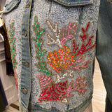 CHAQUETA VAQUERA BORDADA