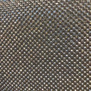 CARTERA DE SOBRE CON BRILLOS PLATA